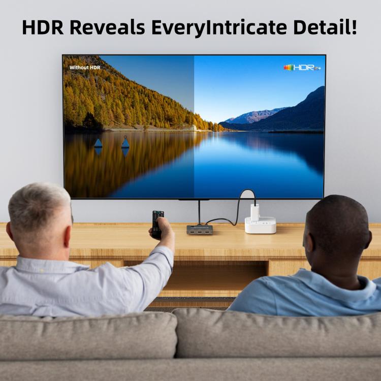 HD31 3 In 1 Out HDMI Switch 8K 60Hz / 4K 120Hz Computer HD Conversion - Switch by buy2fix | Online Shopping UK | buy2fix