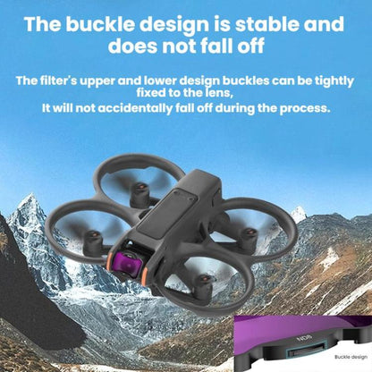 For DJI Avata 2 BRDRC Aluminum Frame Filter Accessories, Specification: ND32 - Lens Filter by BRDRC | Online Shopping UK | buy2fix