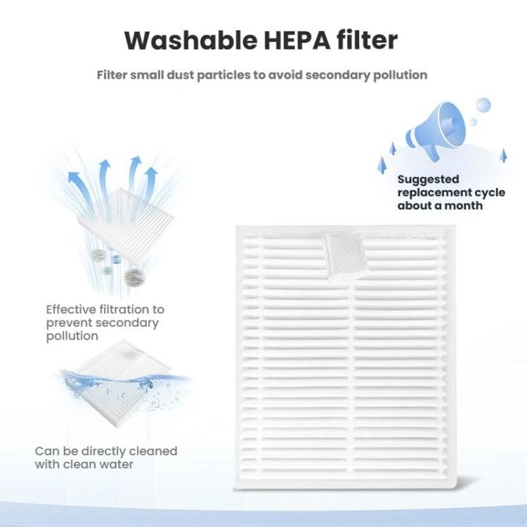 Primary Filter For iRobot Roomba Combo Y0110/Q0120/Y0140/Q011 Robot Vacuum & Mop Replacement Parts - For iRobot Accessories by buy2fix | Online Shopping UK | buy2fix