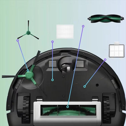 2pcs Side Brush For iRobot Roomba Combo Y0110/Q0120/Y0140/Q011 Robot Vacuum & Mop Replacement Parts - For iRobot Accessories by buy2fix | Online Shopping UK | buy2fix