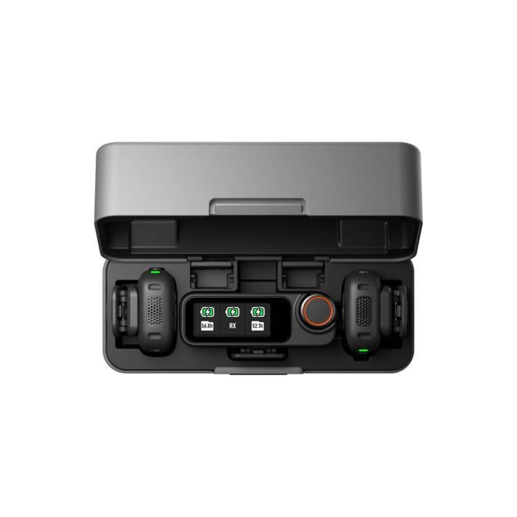 Original DJI Mic 3 (2 TX + 1 RX + Charging Case) + Mobile Phone Adapter (8 Pin) - DJI Mic Series by DJI | Online Shopping UK | buy2fix