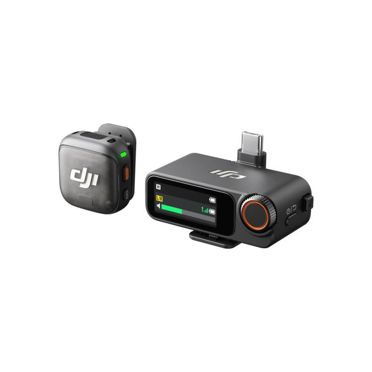 Original DJI Mic 3 (2 TX + 1 RX + Charging Case) + Mobile Phone Adapter (8 Pin) - DJI Mic Series by DJI | Online Shopping UK | buy2fix