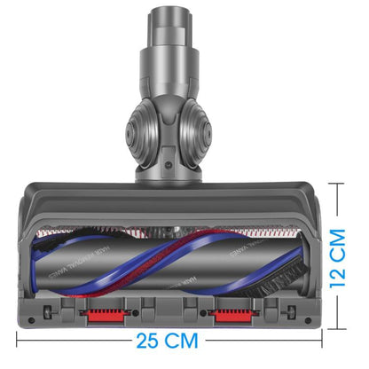 100W High-Torque Brush Head For Dyson V7/V8/V10/V11/V15 Vacuum Cleaner Adjustable Suction Power - For Dyson Accessories by buy2fix | Online Shopping UK | buy2fix