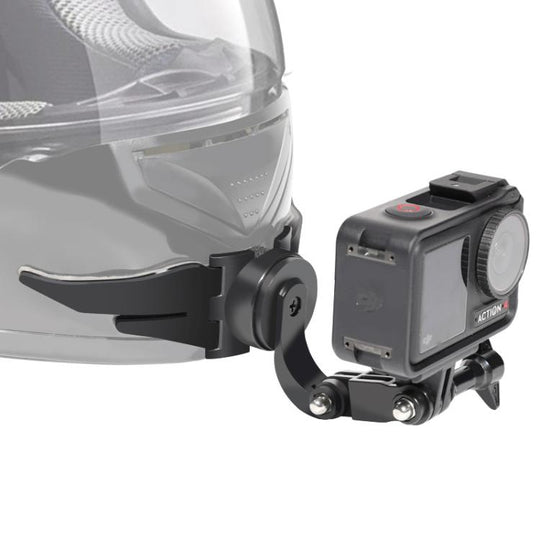 360-degree Rotatable Helmet Chin Mount for GoPro HERO/Insta360/DJI Osmo Action POV Camera Mount