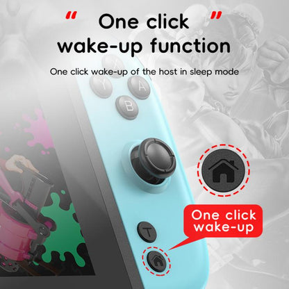 For Nintendo Switch JOY-05 Split Controllers TMR Hall Effect Joysticks, 6-Axis Motion & RGB Lighting(Green Blue) - Gamepads by buy2fix | Online Shopping UK | buy2fix