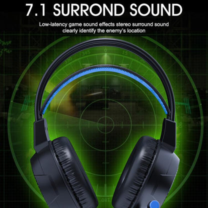iMICE HD-490 RGB Light 7.1mm Glowing Headphones Computer Esports Wired Gaming Headset With Microphone - Multimedia Headset by iMICE | Online Shopping UK | buy2fix