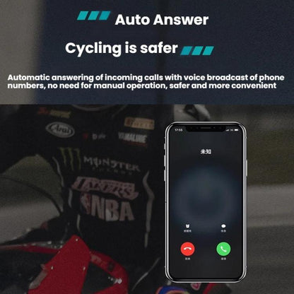 Motorcycle Helmet Waterproof Noise-reducing Headset(Soft Mic) - Motorcycle Walkie Talkie by buy2fix | Online Shopping UK | buy2fix