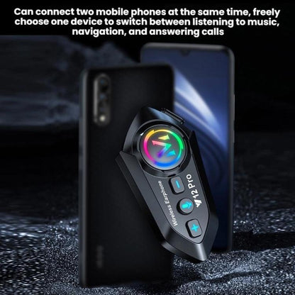 Motorcycle Helmet Waterproof Noise-reducing Headset(Soft Mic) - Motorcycle Walkie Talkie by buy2fix | Online Shopping UK | buy2fix