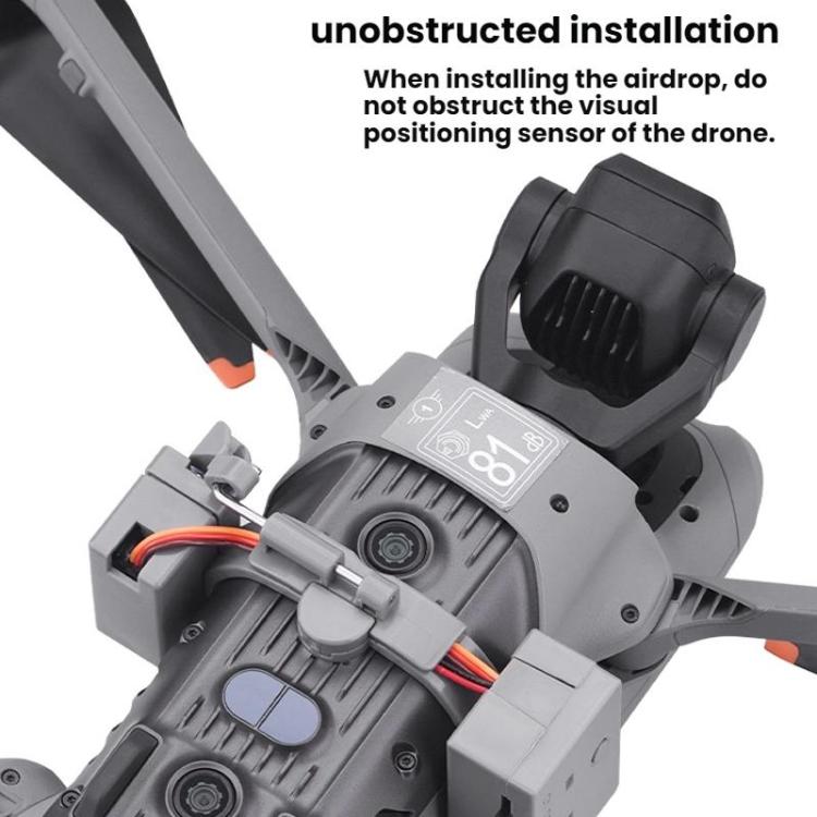 For DJI AIR 3S/AIR 3 BRDRC Drone Airdrop Accessories(Dark Gray) - Other by BRDRC | Online Shopping UK | buy2fix