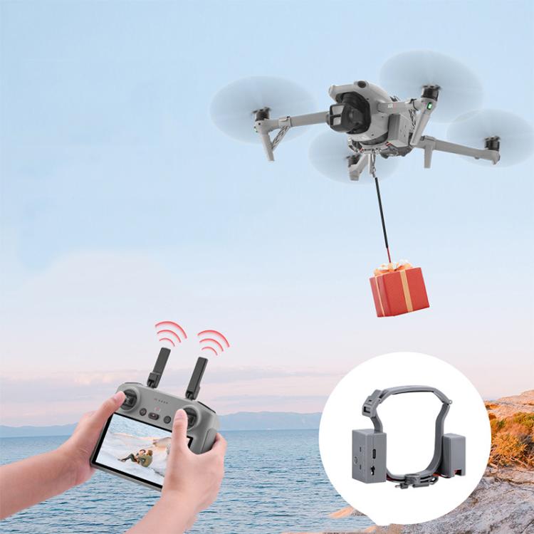 For DJI AIR 3S/AIR 3 BRDRC Drone Airdrop Accessories(Dark Gray) - Other by BRDRC | Online Shopping UK | buy2fix