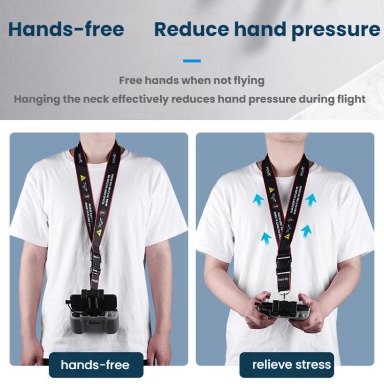 For DJI MINI 4 PRO/Mavic 3/AIR 3/NEO BRDRC Remote Control Widened Lanyard(Red Edge) - Others by BRDRC | Online Shopping UK | buy2fix