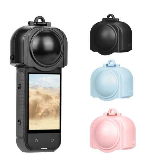 For Insta360 X5 Camera Flymile Lens Protective Cover Dustproof & Scratch-Resistant Anti-Fall Protector Cap(Blue) - Len Accessories by Flymile | Online Shopping UK | buy2fix