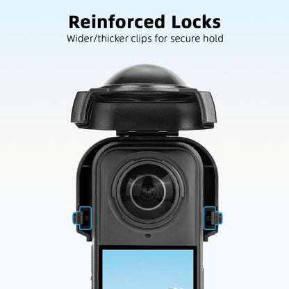For Insta360 X5 Camera Flymile Lens Protective Cover Dustproof & Scratch-Resistant Anti-Fall Protector Cap(Blue) - Len Accessories by Flymile | Online Shopping UK | buy2fix