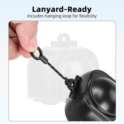 For Insta360 X5 Camera Flymile Lens Protective Cover Dustproof & Scratch-Resistant Anti-Fall Protector Cap(Black) - Len Accessories by Flymile | Online Shopping UK | buy2fix