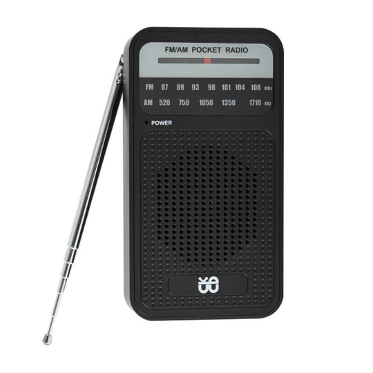 Portable Pointer AM/FM Full Channel Radio(Black)