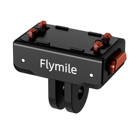 Flymile Plastic Magnetic Quick-Release Base For Insta360 Ace Pro 2/X5/X4/X3/X2/Ace Pro/Ace(Black) - Mount & Holder by Flymile | Online Shopping UK | buy2fix