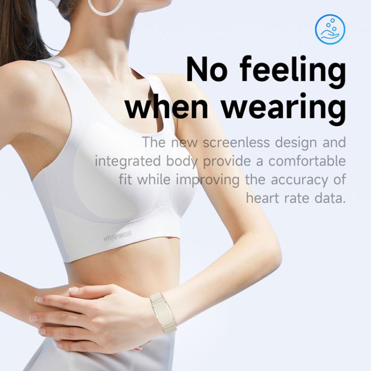 Dual PD Real-Time Heart Rate Blood Oxygen Real-Time Sleep Exercise Health Bracelet(Black) - Smart Wristbands by buy2fix | Online Shopping UK | buy2fix