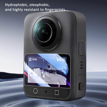For DJI Osmo 360 Action Camera 2pcs /Pack Tempered Glass Screen Protector HD Anti-Scratch Lens Film(CN-218) - Protective Film & Stickers by buy2fix | Online Shopping UK | buy2fix