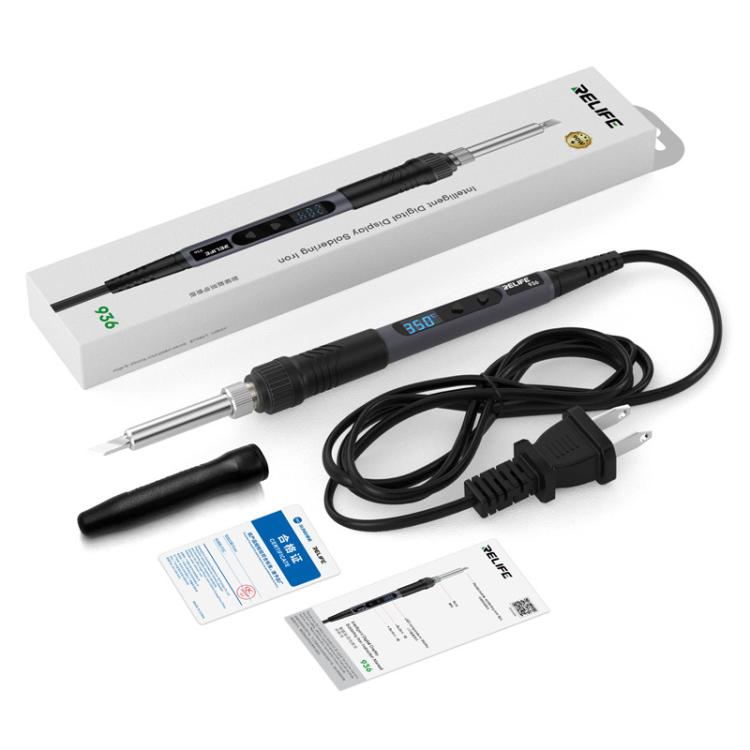 RELIFE 936 90W High Power Internal Heating Smart Digital Display Soldering Iron, US Plug - Electric Soldering Iron by RELIFE | Online Shopping UK | buy2fix