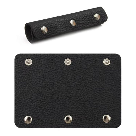 3 Layered Buckle Handbag Cover Bag Shoulder Strap Protector For Travel Cases / Bags(Black)