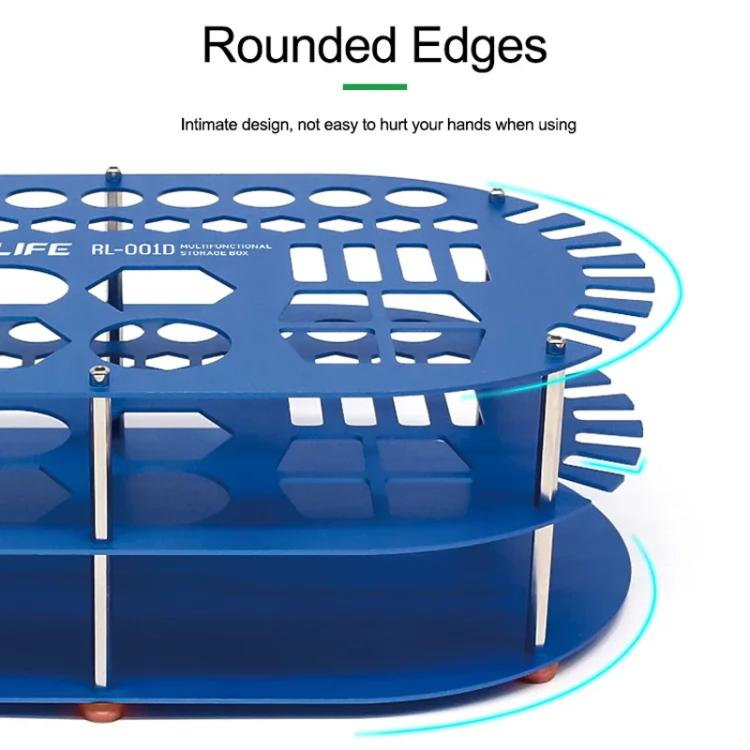 RELIFE RL-001D Multifunctional Repair Storage Box Desktop Screwdriver Display Rack Repair Tool Pen Hole Storage Rack - Tool Boxes & Bags by RELIFE | Online Shopping UK | buy2fix
