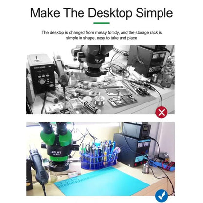 RELIFE RL-001D Multifunctional Repair Storage Box Desktop Screwdriver Display Rack Repair Tool Pen Hole Storage Rack - Tool Boxes & Bags by RELIFE | Online Shopping UK | buy2fix