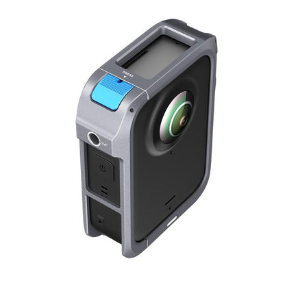 For DJI Osmo 360 TELESIN Aluminum Alloy Protective Cage Expansion Frame with Lens Cover(Metal Color) - Protection Frame by TELESIN | Online Shopping UK | buy2fix