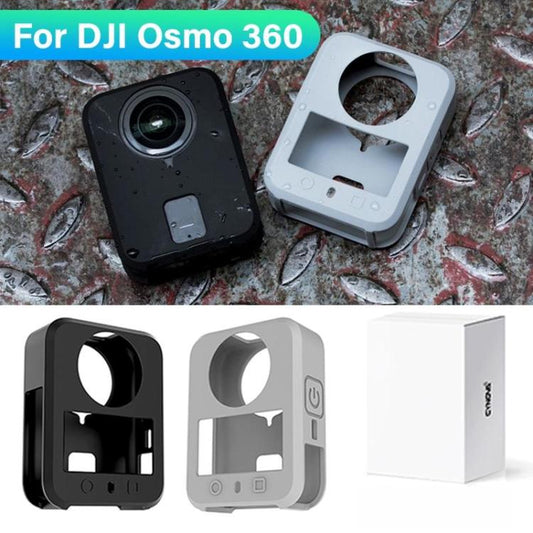 For DJI Osmo 360 CYNOVA Silicone Case Anti-Scratch Shockproof Full Body Protective Cover(Gray) - Case & Bags by CYNOVA | Online Shopping UK | buy2fix