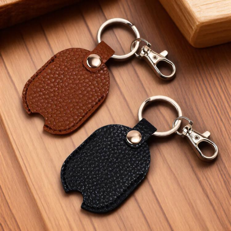 Universal Keychain Leather Key Cover Keychain Replaceable Keys(Pink) - Key Rings by buy2fix | Online Shopping UK | buy2fix