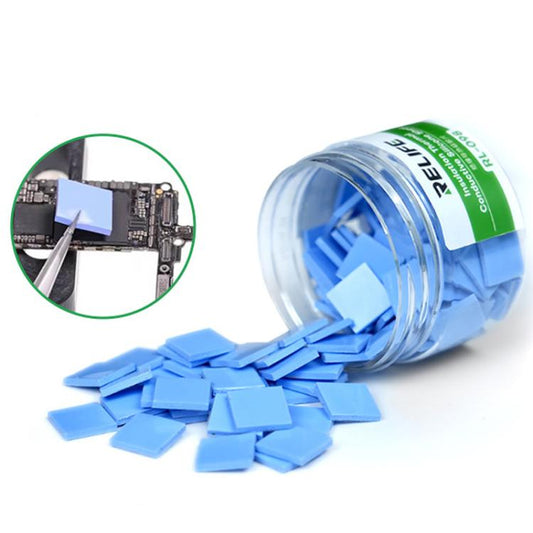 RELIFE RL-098 100pcs /Box Soft Compressible Insulating Thermal Silicone Sheet For Various Electronic Devices Components - Others by RELIFE | Online Shopping UK | buy2fix