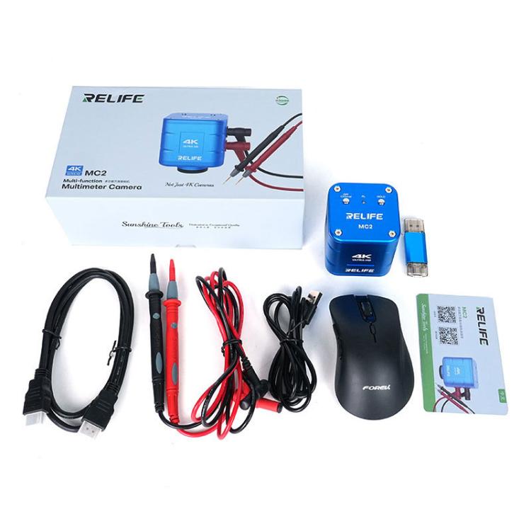 RELIFE MC2 Multifunctional Multimeter 4K Camera Magnifier Microscope Camera - Microscope Magnifier Series by RELIFE | Online Shopping UK | buy2fix