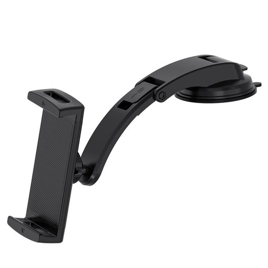 6-15 Inch Double Pull Car Tablet Mobile Phone Holder, Specification: Silicone Suction Cup Set - Universal Car Holders by buy2fix | Online Shopping UK | buy2fix
