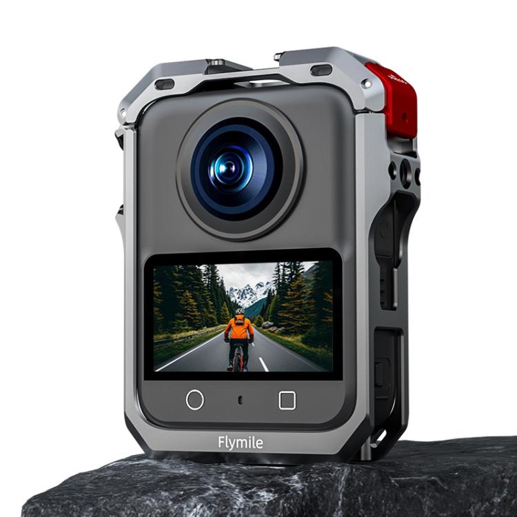 For DJI Osmo 360 Flymile Dual Cold Shoe Metal Quick-Release Cage With Lens C(FLY042_2) - Protection Frame by Flymile | Online Shopping UK | buy2fix