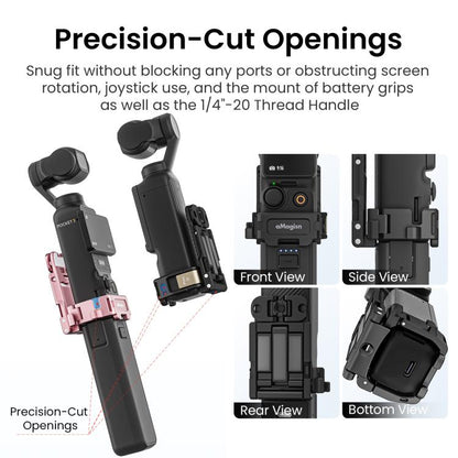 For DJI Pocket 3 aMagisn Mantis Extension Frame Magnetic Mount for Hands-Free Vlogging(Pink) - Mount & Holder by aMagisn | Online Shopping UK | buy2fix