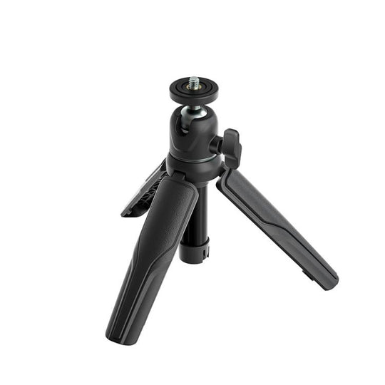 aMagisn Mini Tripod Selfie Stick with 360-degree Ball Head Adjustable Phone/Camera Mount for Travel, Vlogging & Live Streaming(Black)
