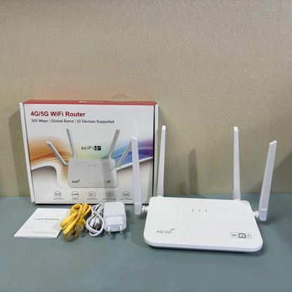 European Asian African Version 4G Wireless Plug Card Router LTE 4G Hotspot Mobile Router, EU Plug - Wireless Routers by buy2fix | Online Shopping UK | buy2fix