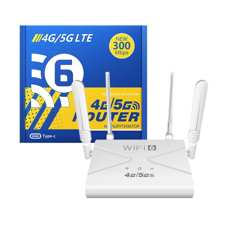4G/5G WiFi Router Portable Plug Card Wireless Hotspot, EU Plug(White) - Wireless Routers by buy2fix | Online Shopping UK | buy2fix