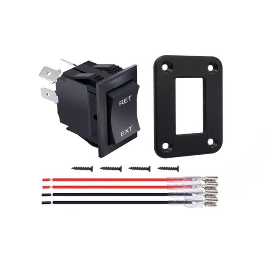 4 Pin DPDT 20A/12V DC Panel Rocker Toggle Switch, Specification: KCD2-7 - Car Switches by buy2fix | Online Shopping UK | buy2fix