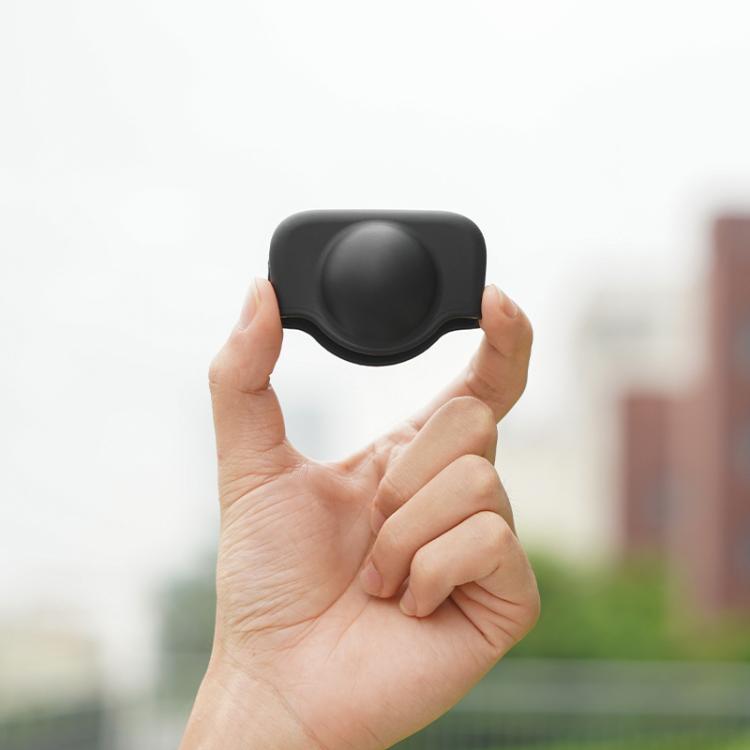 For DJI Osmo 360 Camera Silicone Lens Cap Dustproof & Anti-Scratch Lens Cover Protector(Black) - Case & Bags by buy2fix | Online Shopping UK | buy2fix