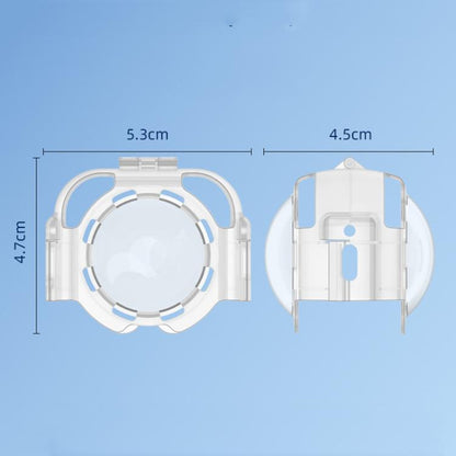 For Insta360 X5 Camera Anti-Fog Snap-On Protective Lens Cover Lens Guards(Transparent) - Len Accessories by buy2fix | Online Shopping UK | buy2fix