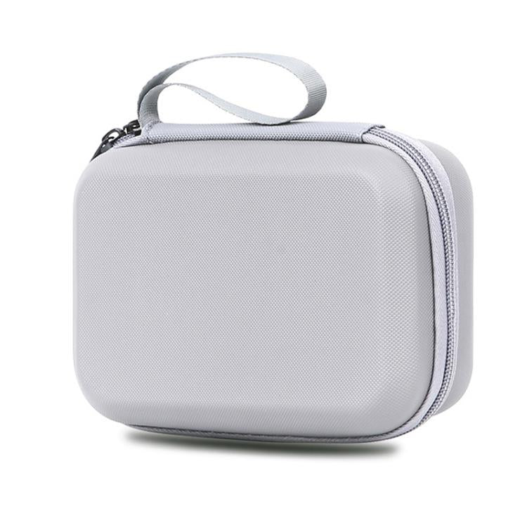For DJI Osmo 360 Standard Combo PU Leather Carrying Case Portable Waterproof Protective Storage Bag(Gray) - Case & Bags by buy2fix | Online Shopping UK | buy2fix