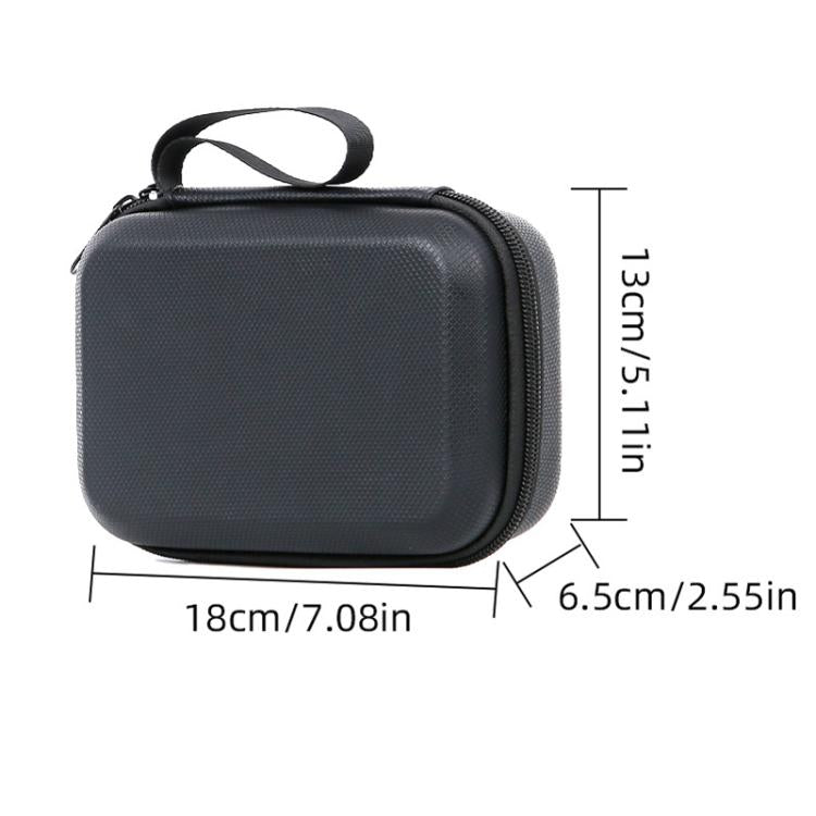 For DJI Osmo 360 Standard Combo PU Leather Carrying Case Portable Waterproof Protective Storage Bag(Black) - Case & Bags by buy2fix | Online Shopping UK | buy2fix