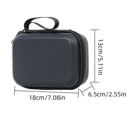 For DJI Osmo 360 Standard Combo PU Leather Carrying Case Portable Waterproof Protective Storage Bag(Black) - Case & Bags by buy2fix | Online Shopping UK | buy2fix
