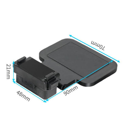 For DJI Osmo 360 Camera Magnetic Quick-Release Base Portable Desktop Stand(Black) - Mount & Holder by buy2fix | Online Shopping UK | buy2fix