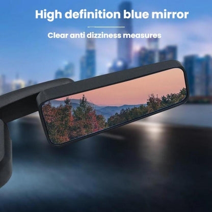 Universal Motorcycle Reverse Assist Reflective Rearview Mirror(Blue Glass) - Side Mirrors by buy2fix | Online Shopping UK | buy2fix
