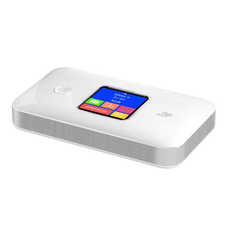 MF801 4G CAT7 Dual Band Portable WIFI LTE 300M Wireless Plug-in Router Color Screen MIFI Mobile Hotspot(White) - 4G Mobile Wifi by buy2fix | Online Shopping UK | buy2fix