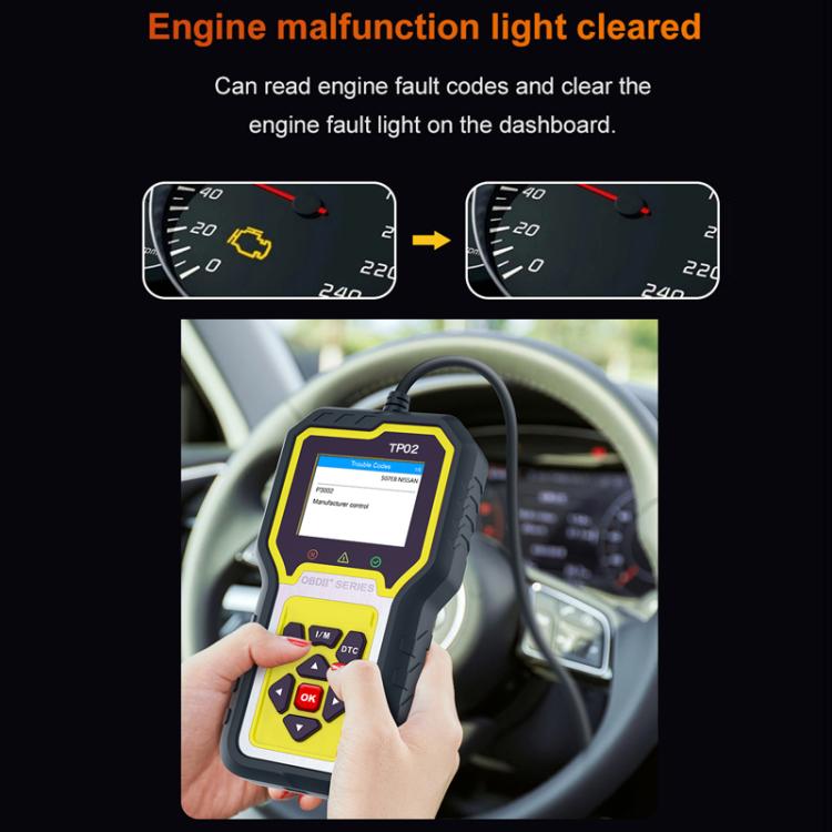 Full-System Maintenance And Reset Engine Diagnostic Tester(TP02) - Code Readers & Scan Tools by buy2fix | Online Shopping UK | buy2fix