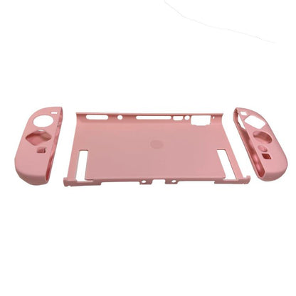 For Nintendo Switch 2 & Joy-Con Split Design Shell Plastic Protective Case With Kickstand Access(Black) - Cases by buy2fix | Online Shopping UK | buy2fix