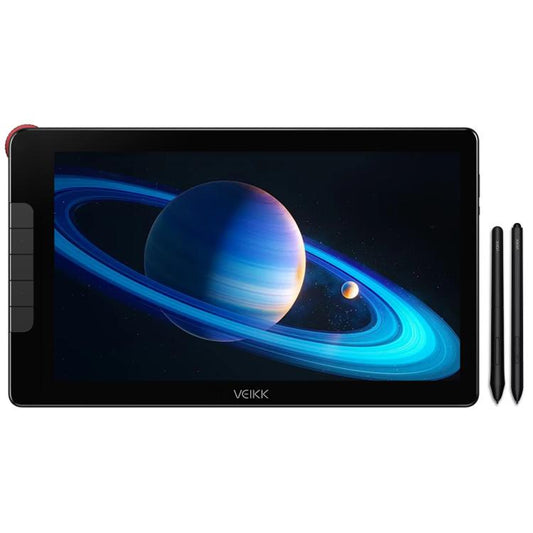 VEIKK VK1600 15.6 Inch Digital Drawing Screen Electronic Drawing Screen Compatible With Mobile Phone(Red) -  by VEIKK | Online Shopping UK | buy2fix