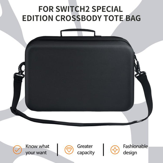 For Nintendo Switch 2 JYS All-in-One Storage Carrying Case Organizer with Shoulder Strap Fits Dock/Console/Pro Controller/Camera/Grip/Charger - Bags by JYS | Online Shopping UK | buy2fix